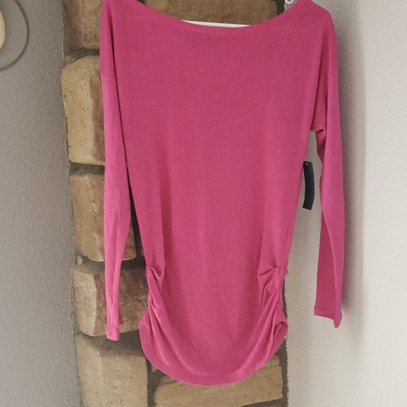 NWT Rachel Roy pink long sleeve - Picture 1 of 3